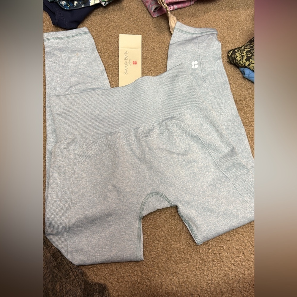 Sweaty Betty Athlete 7/8 Seamless Workout Leggings - Picture 2 of 2